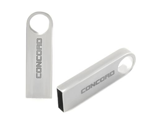 Concord C-U4 4 GB USB 2.0 Metal Flash Bellek