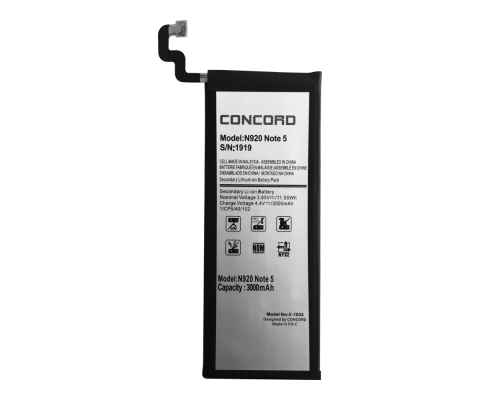 Concord C-1033 Samsung N920 Note 5 3000 mAh