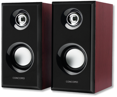 Concord C-8003 PC Speaker USB 2.0 I WOOD