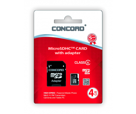 Concord C-M4 4 GB Hafıza Kartı